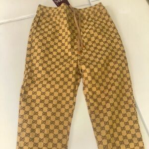 Gucci GG Canvas Trouser Pants